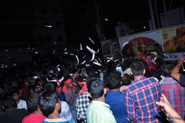 Sardaar Gabbar Singh Movie Hungama at Arjun Theater